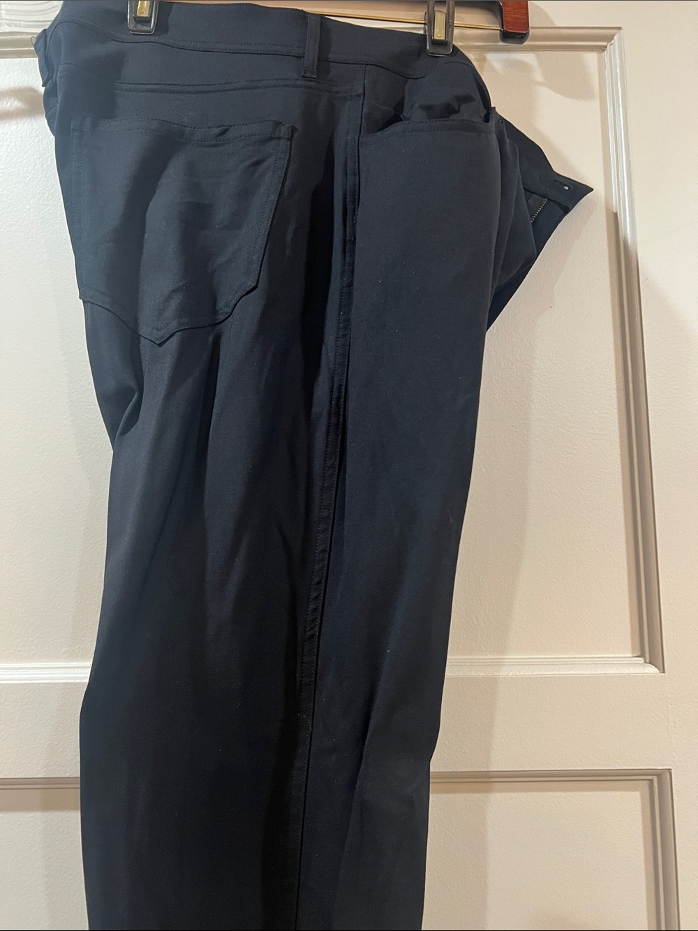 Men's Black Stretch Chino Pants